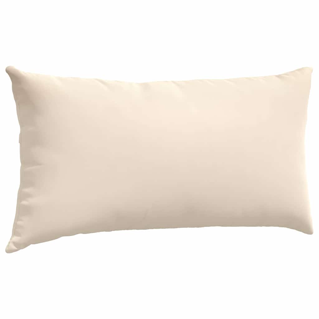 Sofa Pillows 2 pcs Beige 80 x 40 cm Fabric